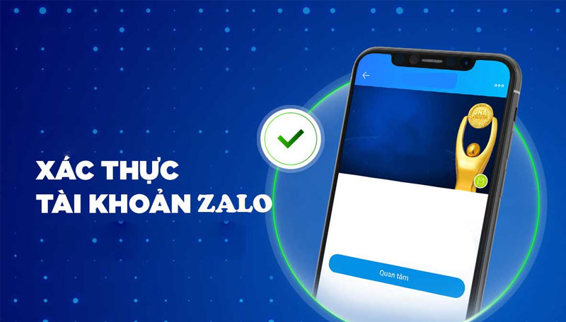 xac thuc tai khoan zalo la gi