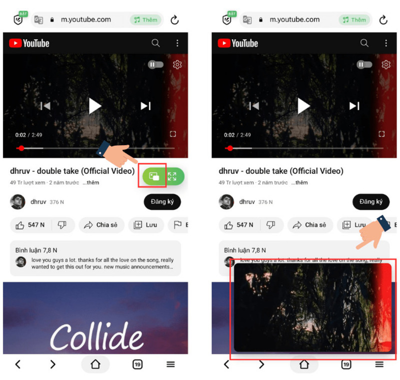2-cach-ghim-video-tren-youtube-bang-coc-coc cach ghim video tren youtube bang coc coc