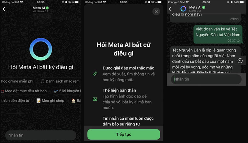 4-buoc-2-nhap-yeu-cau-va-nhan-phan-hoi-tu-meta-ai buoc nhap yeu cau va nhan phan hoi tu meta ai