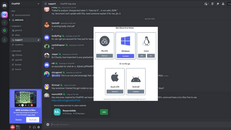 4-cong-dong-nguoi-dung-chatpdf-soi-dong cong dong nguoi dung chatpdf soi dong