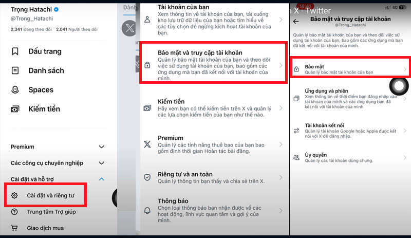 huong dan chi tiet cach xac minh tai khoan x bang so dien thoai