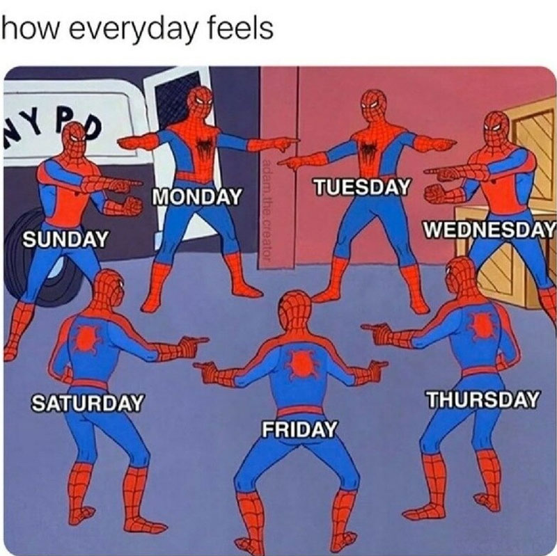 spider man pointing meme