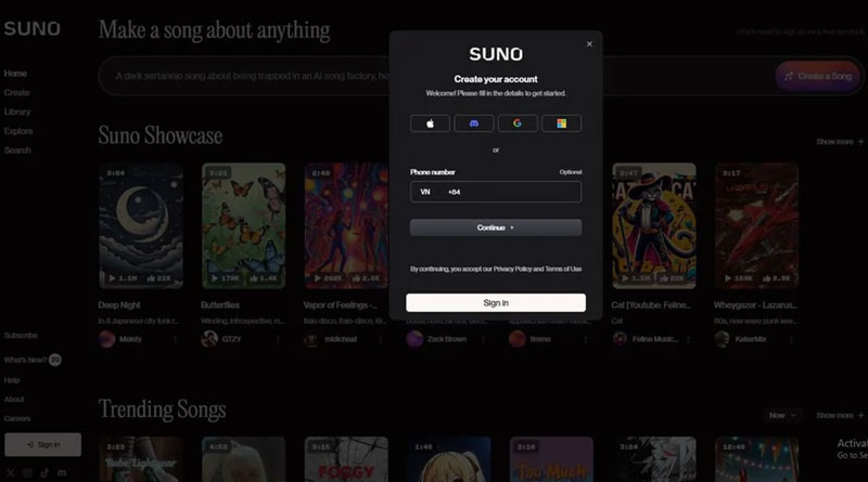 5-buoc-2-lua-chon-phuong-thuc-tao-tai-khoano-ai buoc lua chon phuong thuc tao tai khoano ai
