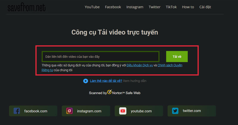 5-buoc-2-truy-cap-cac-trang-web-ho-tro-tai-video-truc-tuyen-nhu-savefromnet buoc truy cap cac trang web ho tro tai video truc tuyen nhu savefromnet