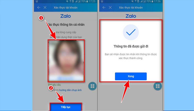 cach xac thuc tai khoan zalo khong can dung cccd voi khuon mat va giong noi