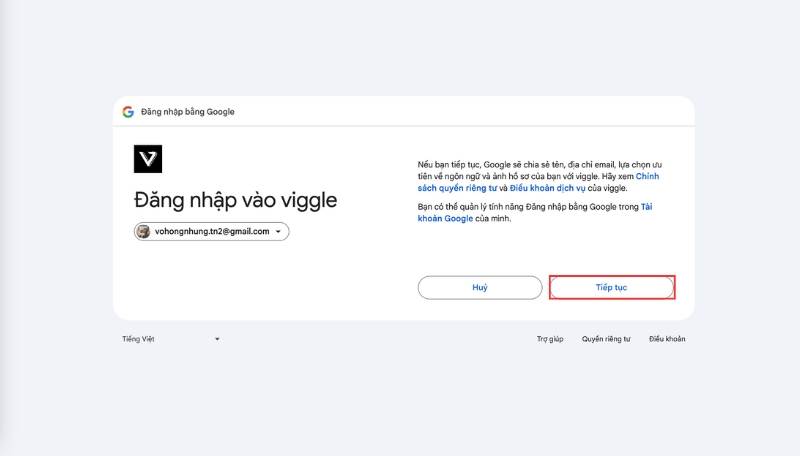 cach dang ky tai khoan viggle ai video de su dung ung dung