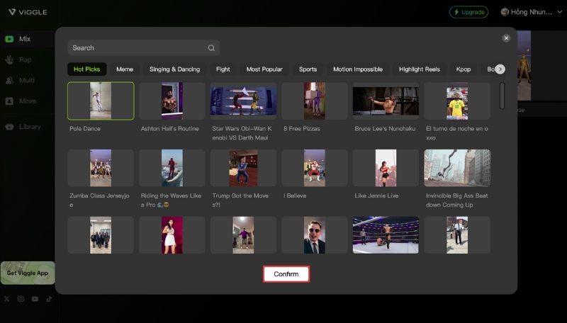 cach tao video mien phi voi viggle ai video