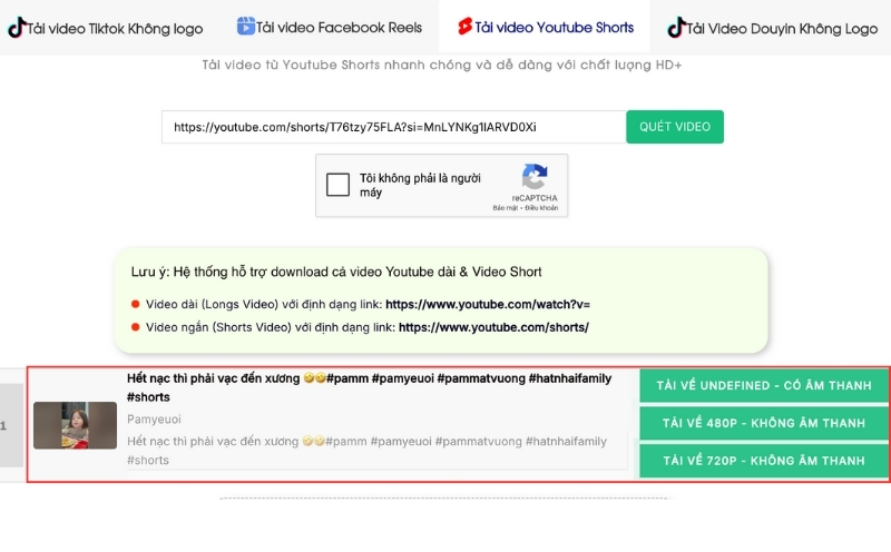 tai video youtube shorts voi cong cu youtube short downloader