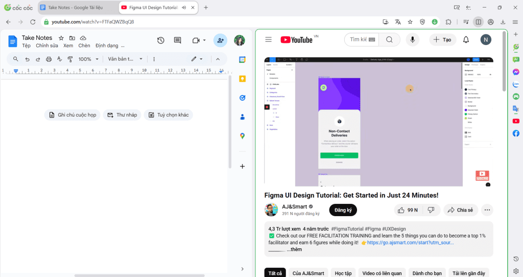 Da nhiem 2 tab Đa nhiệm 2 tab