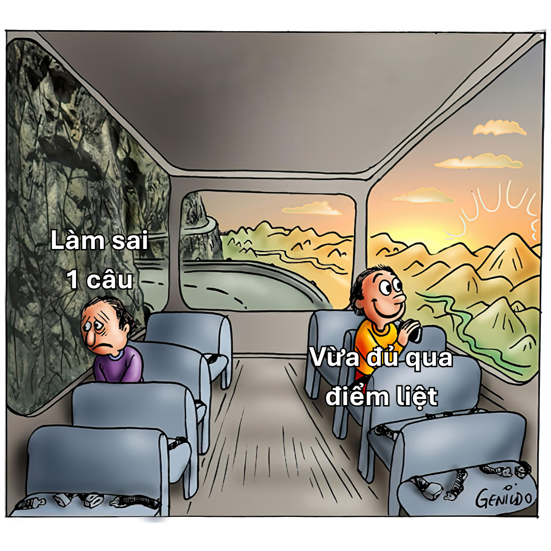 Meme khi biết điểm