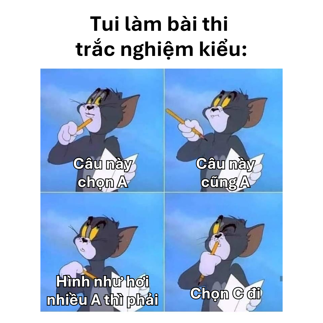 Meme thi cử