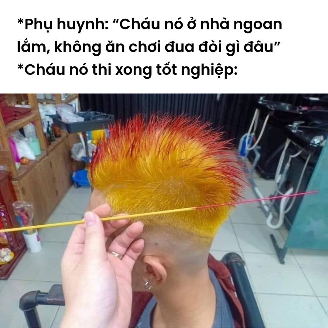 Meme thi xong