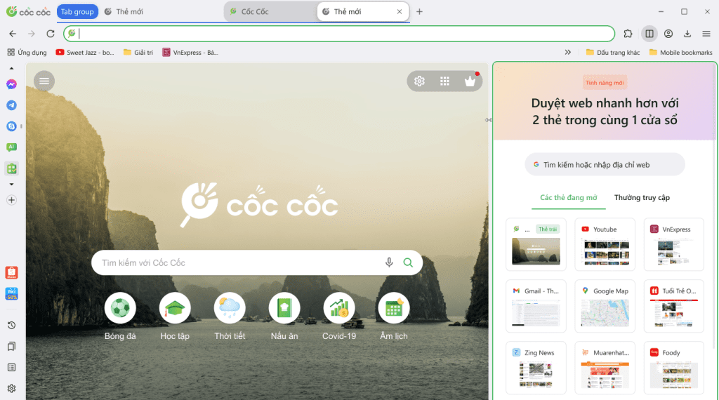 Thay doi kich thuoc cua so chia doi Thay đổi kích thước Cửa sổ chia đôi