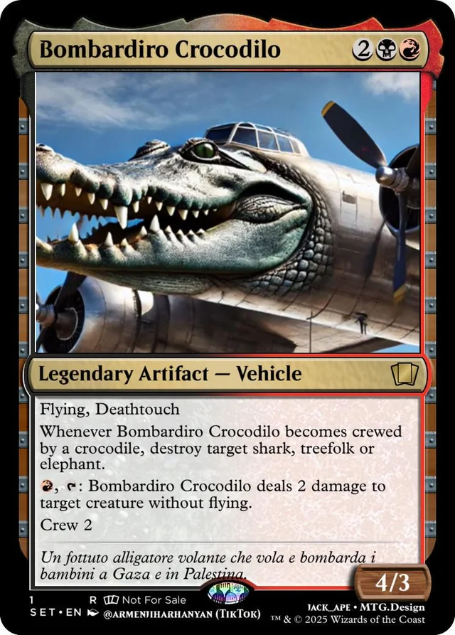 bombardiro crocodilo trend