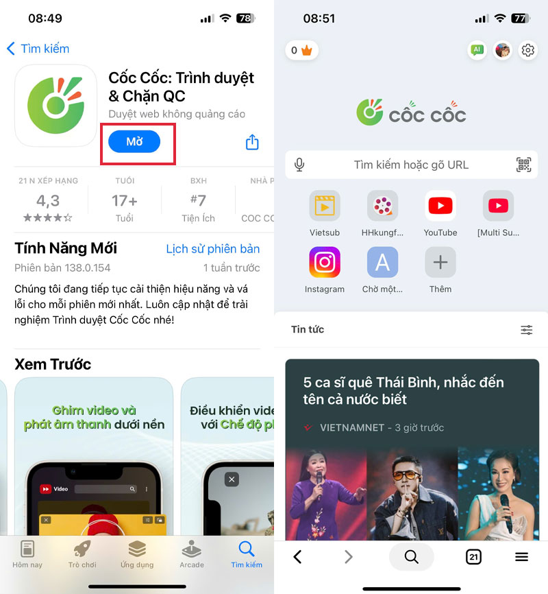 buoc cai dat ung dung coc coc