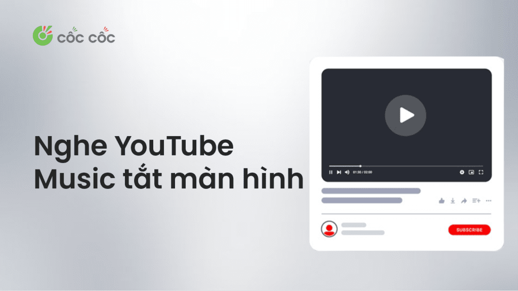 Cách nghe nhạc Youtube Music khi tắt màn hình điện thoại cách nghe youtube music tắt màn hình
