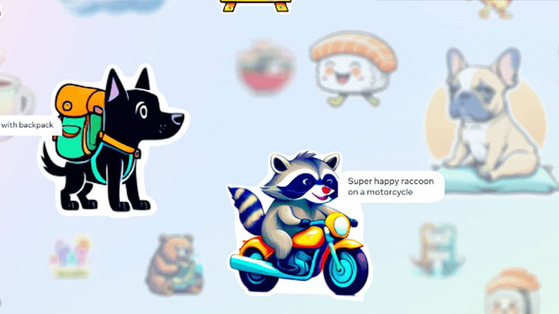 luu y khi tu tao sticker messenger ai ban can biet