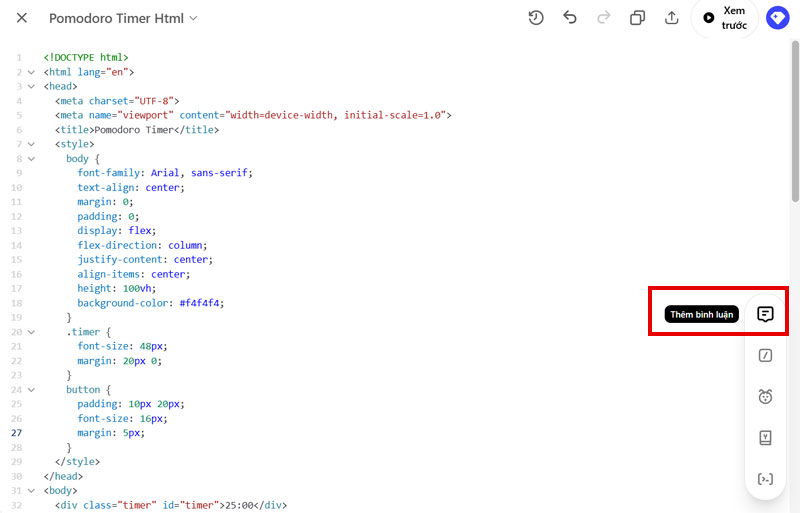 17-add-comments-tu-dong-chu-thich-dong-lenh add comments tu dong chu thich dong lenh