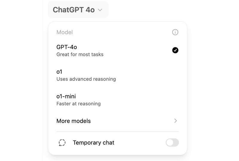 2-buoc-2-chon-mo-hinh-chatgpt-4o-canvas buoc chon mo hinh chatgpt o canvas