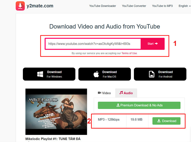 tai nhac youtube mp bang website ymatecom