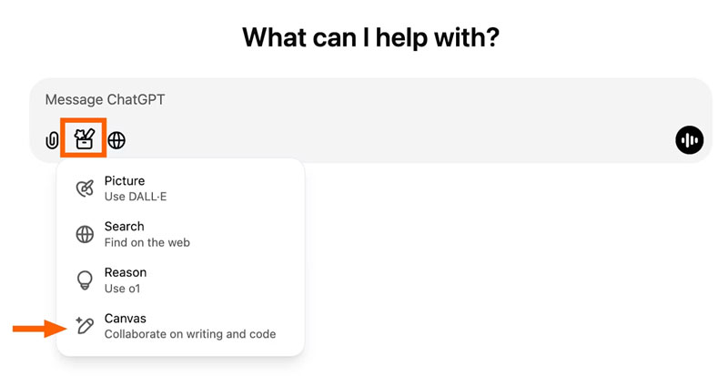 3-buoc-3-cach-mo-chatgpt-canvas buoc cach mo chatgpt canvas