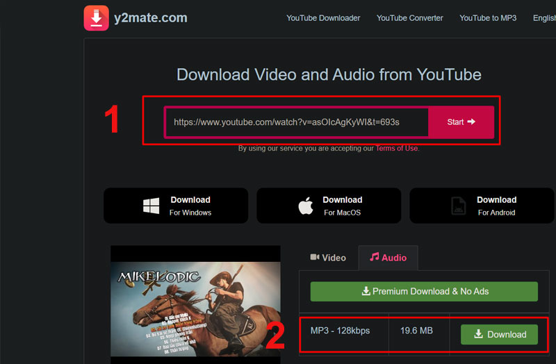 download nhac mp bang ymate