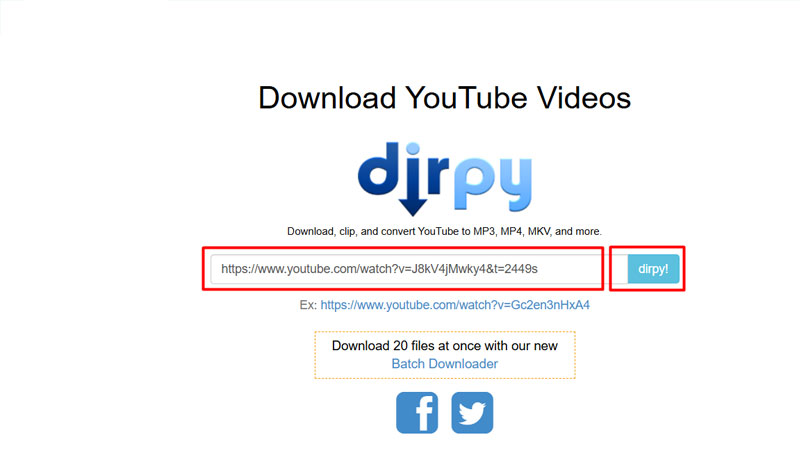 mo trang web dirpycom va dan lien ket vao o tim kiem