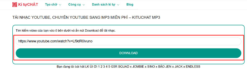 truy cap youtube sao chep va dan link video youtube vao trong o tim kiem
