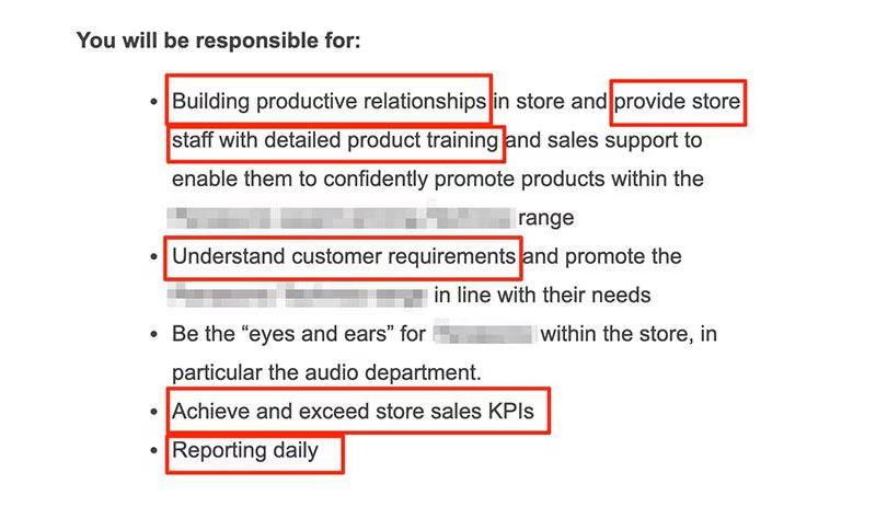 lam ro yeu cau ve ky nang va kinh nghiem