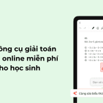 Các công cụ giải toán nhanh online miễn phí cho học sinh ()