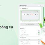 Tuỳ chỉnh thanh công cụ