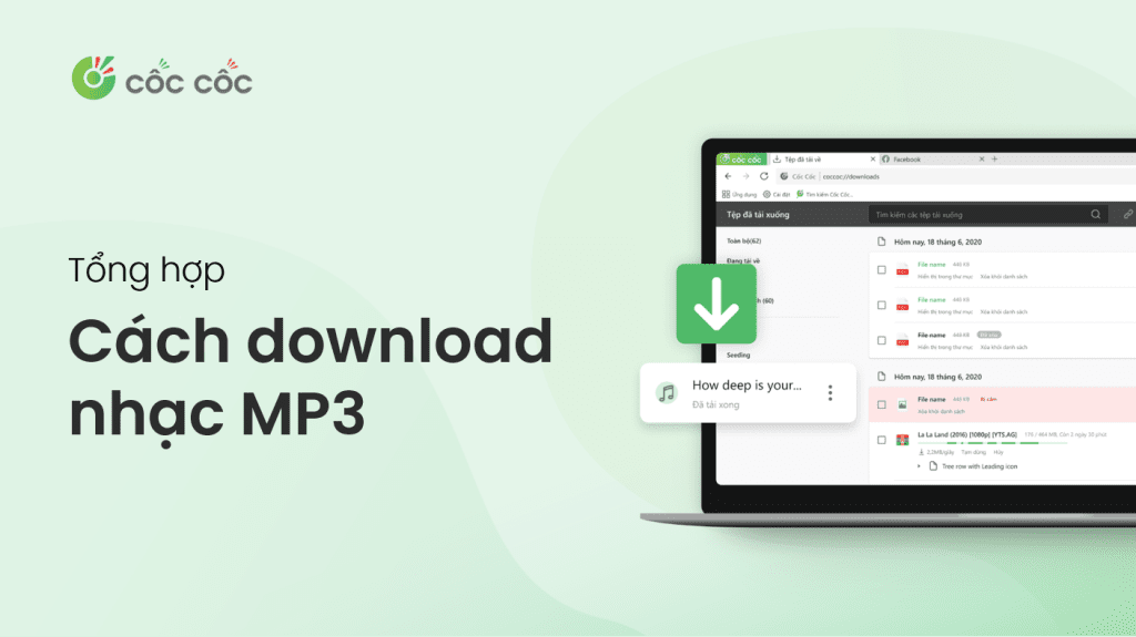 Cách download nhạc MP3 chất lượng cao và an toàn cách download nhạc mp về máy