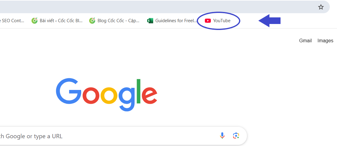 cach dung bookmark tren chrome