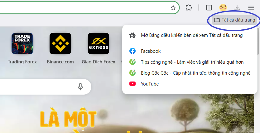 cach dung boomark tren coc coc may tinh ()