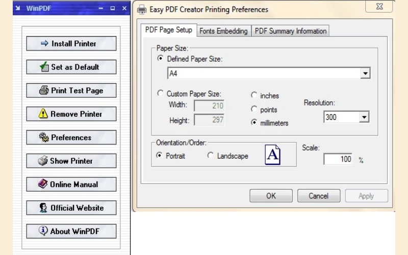 winpdf easy pdf creator