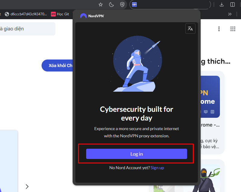 buoc dang nhap va ket noi vpn