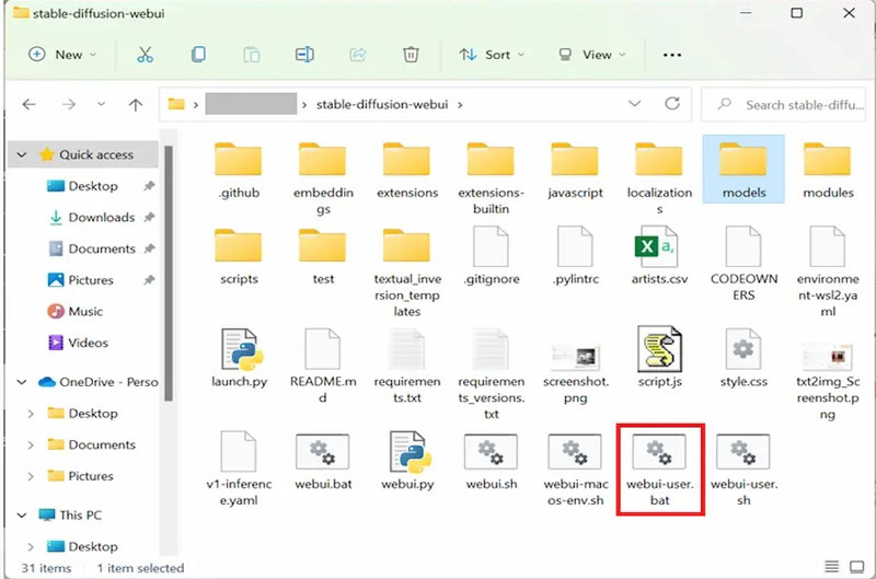 5-buoc-5-khoi-chay-stable-diffusion-webui buoc khoi chay stable diffusion webui