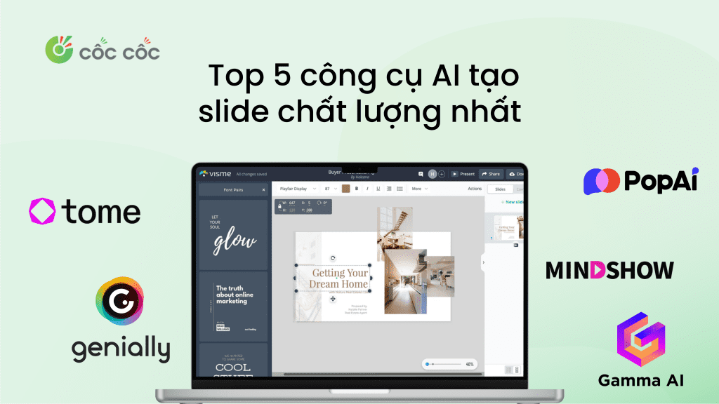 Công cụ AI tạo slide – Top 5 phần mềm tạo slide chất lượng nhất Top công cụ AI tạo slide chất lượng nhất