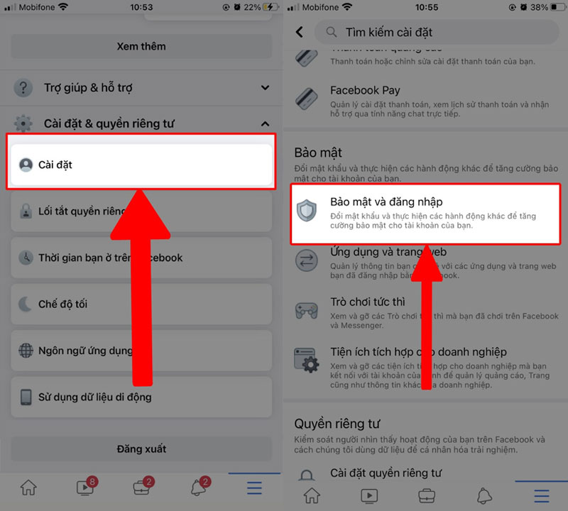 23-buoc-3-cuon-xuong-tim-va-chon-muc-bao-mat-va-dang-nhap buoc cuon xuong tim va chon muc bao mat va dang nhap