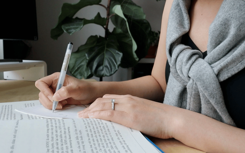 on tap dung vao trong tam