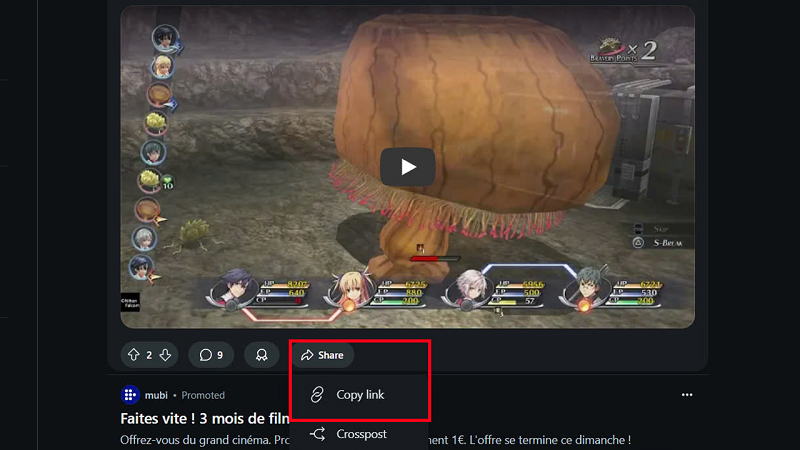 sao chep lien ket video