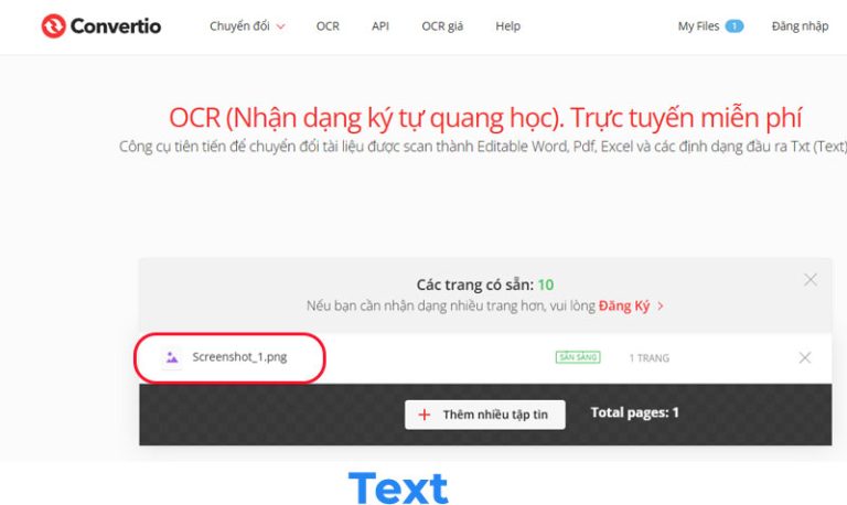 Hướng dẫn convert ảnh sang text nhanh, chính xác