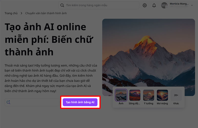 1-buoc-1-truy-cap-vao-trang-tao-anh-ai-cua-canva buoc truy cap vao trang tao anh ai cua canva