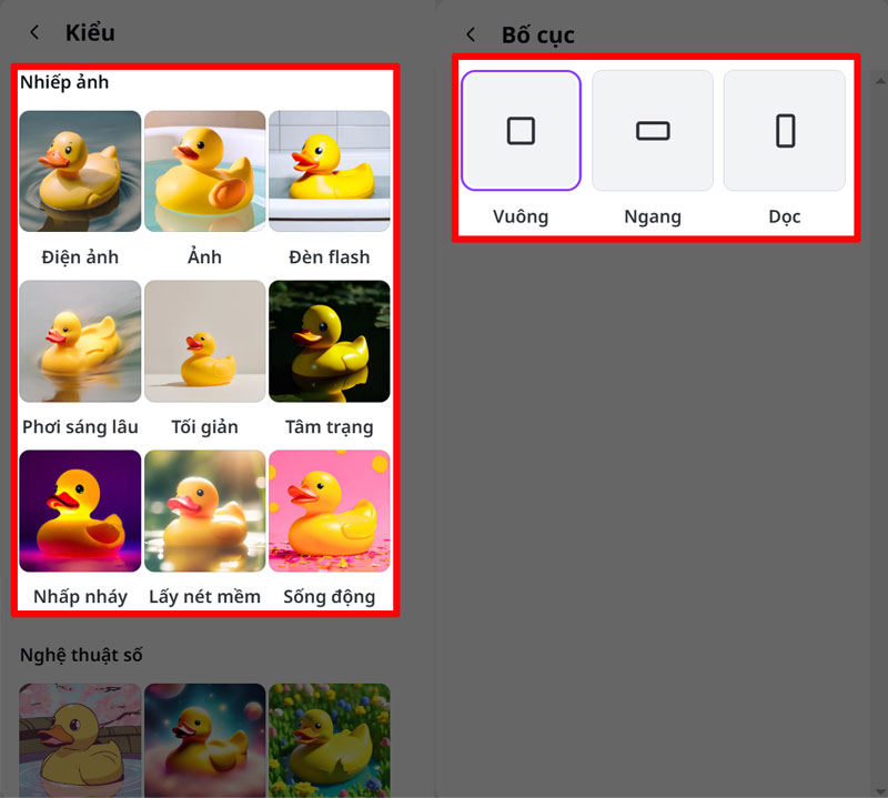 3-buoc-3-lua-chon-phong-cach-va-bo-cuc-anh buoc lua chon phong cach va bo cuc anh