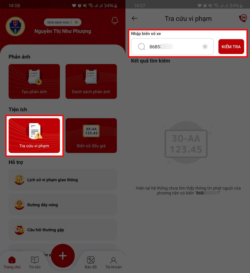 4-cach-kiem-tra-phat-nguoi-xe-may-o-to-bang-vnetraffic cach kiem tra phat nguoi xe may o to bang vnetraffic