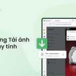 tính năng tải ảnh cốc cốc
