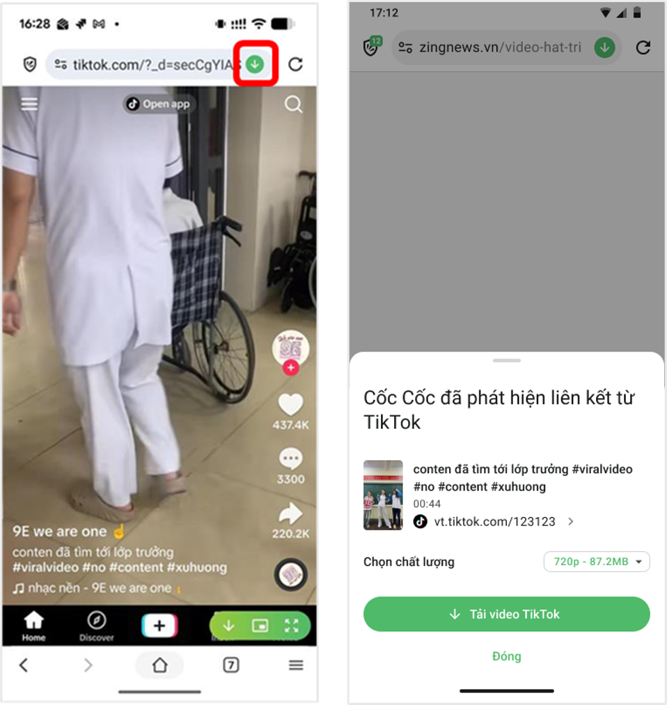 tải video tiktok trên cốc cốc tải video tiktok trên cốc cốc