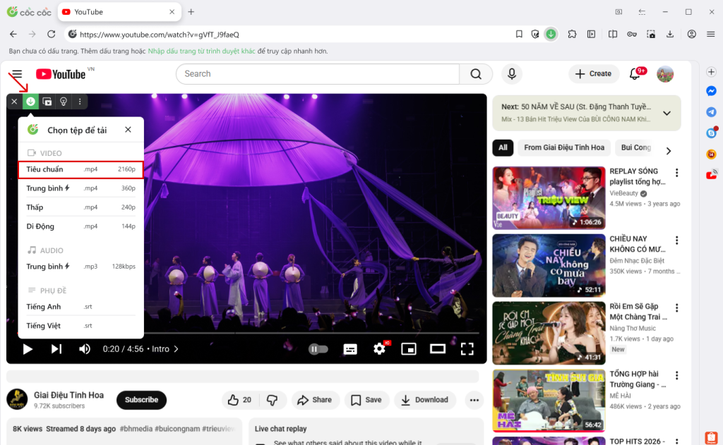 tải video trên cốc cốc tải video trên cốc cốc