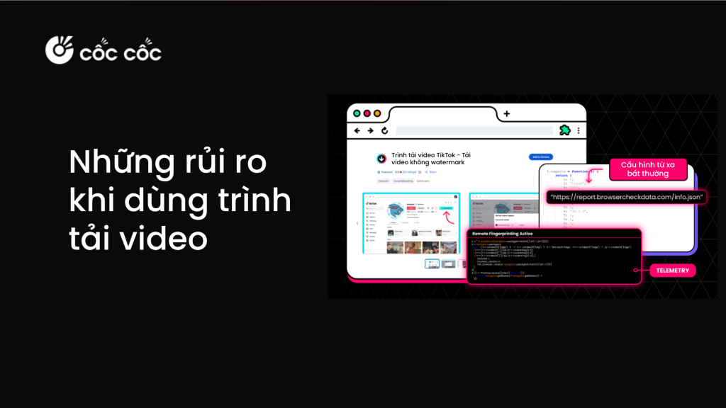 Hiểm họa không ngờ khi dùng trình tải video online rủi ro có thể gặp phải khi dùng trình tải video ()